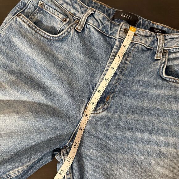 Rails Clayton Jeans Mens 31x31 Blue Slim Fit Straight Stretch Denim - Picture 12 of 13